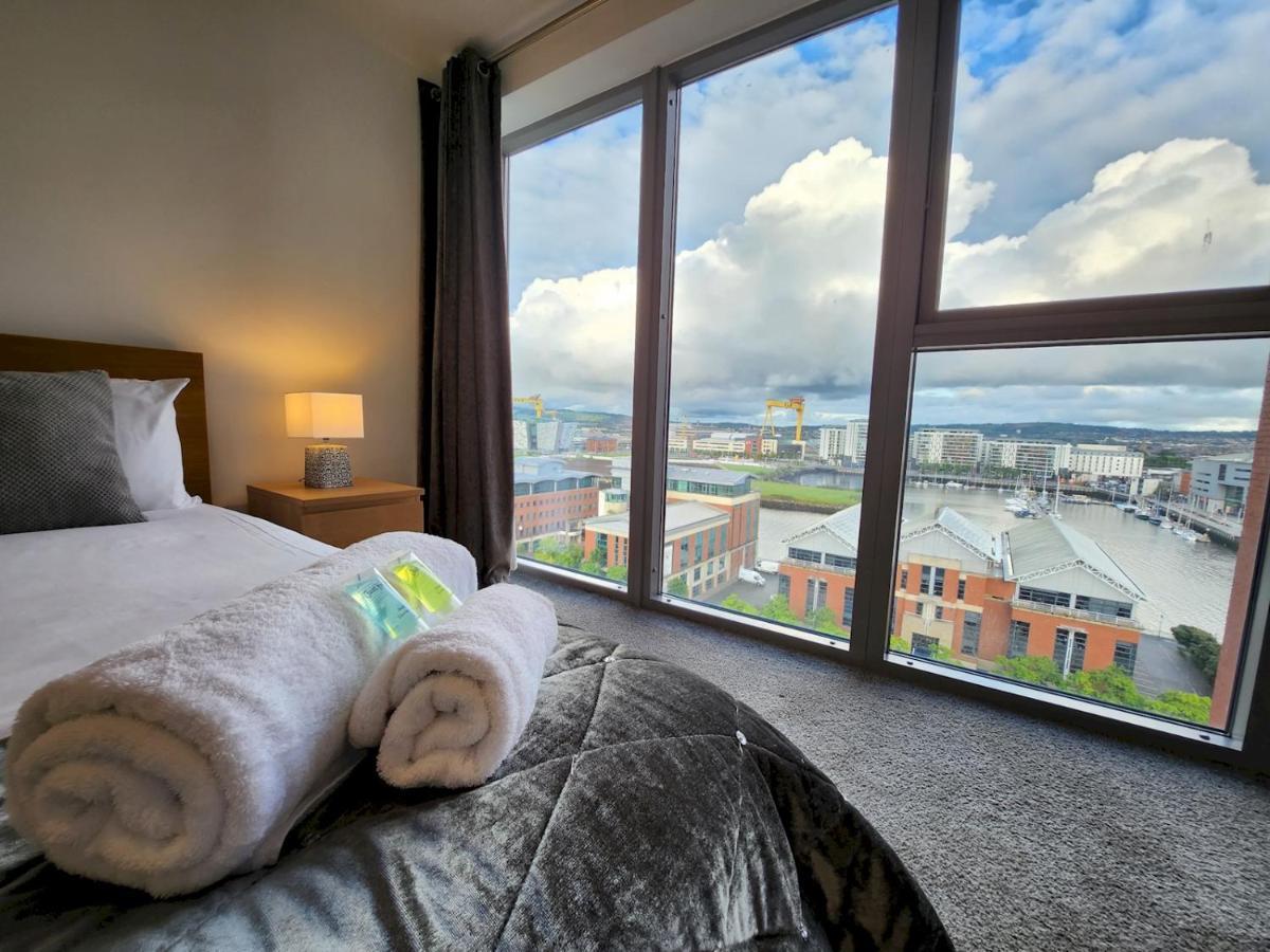 贝尔法斯特Pass The Keys Stunning Penthouse With Balcony Sunset Views公寓 外观 照片